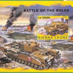 A2583 - SIERRA LEONE - FEHLER: MISPERF - 2019, Zweiter Weltkrieg,...