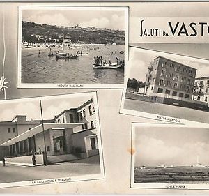 44434   CARTOLINA d'Epoca - CHIETI provincia -  Vasto 1963