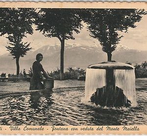 44439  CARTOLINA d'Epoca - CHIETI Città -  VILLA COMUNALE 1947