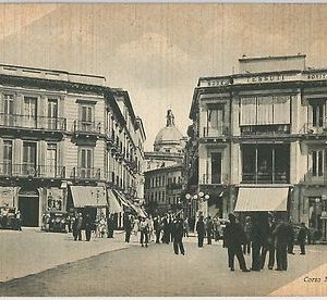 44441 CARTOLINA d'Epoca - CHIETI Città -  CORSO MARUCCINO  1955