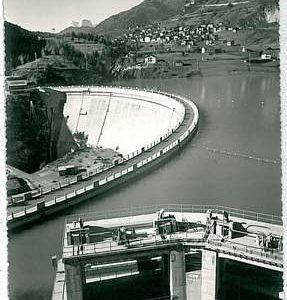34499  CARTOLINA d'Epoca BELLUNO  - Sottocastello (Pieve di Cadore) 1955