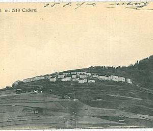 34519  CARTOLINA d'Epoca BELLUNO provincia - Costa - Cadore   1910