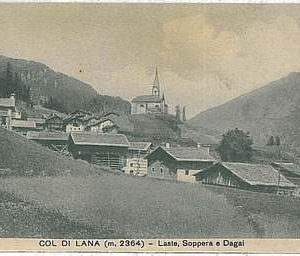 34523   CARTOLINA d'Epoca BELLUNO provincia - Col di Lana