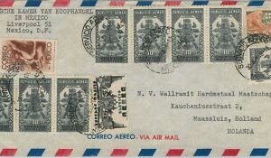 57355 - MEXICO - POSTAL HISTORY: AIRMAIL Cover to NETHERLANDS 1948 - NICE!