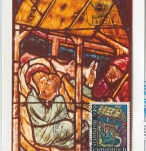 63391 - AUSTRIA - POSTAL HISTORY: MAXIMUM CARD 1973 -  ART Glass window RELIGION
