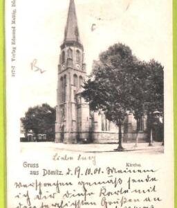 aa9581 - Deutschland GERMANY-  Ansichtskarten VINTAGE POSTCARD -  Gruss DOMITZ