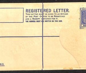 26824 - MAURITIUS - Postal History - Registered STATIONERY COVER - SPECIMEN