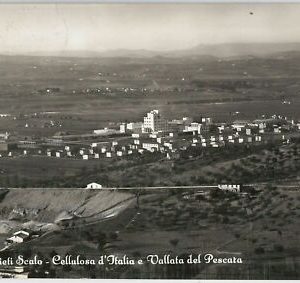 44445 POSTAL Vintage - CHIETI SCALO - VALLE DE PESCARA 1953