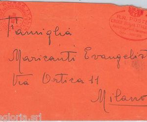 57103 - ITALIA REGNO - STORIA POSTALE : BUSTA con 'annullo CROCE ROSSA