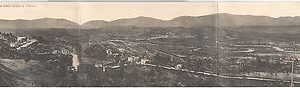 44494   CARTOLINA d'Epoca - CHIETI Città -  PANORAMA: cartolina TRIPLA!! #2