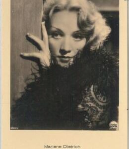 61964  - VINTAGE POSTCARD - CINEMA, Marlene Dietrich