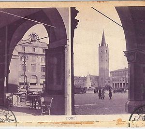 50366   CARTOLINA d'Epoca - FORLI Citta' : PIAZZA 1932