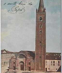50368   CARTOLINA d'Epoca - FORLI citta' :  CHIESA S. MERCURIALE 1905
