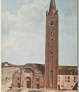 50369   CARTOLINA d'Epoca - FORLI citta' :  CHIESA S. MERCURIALE