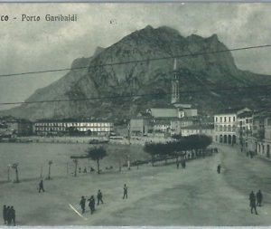 73096 - CARTOLINA d'Epoca -  LECCO Citta' :   Porto  Garibaldi  1915