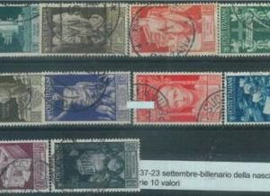 89954 - ITALY - Collectible STAMPS  -  1937 History ROME Augustus -- Finely USED