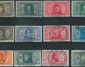 89969 - ITALY - Collectible STAMPS - 1932  Literature DANTE Leopardi Finely USED