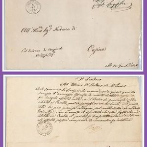 53809 - ITALIA REGNO - Storia Postale: BUSTA in franchiggia da CARPINETI 1864