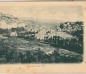 COS003  CARTOLINA d'Epoca - COSENZA Città  - PANORAMA 1901