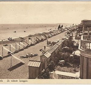CARTOLINA d'Epoca - RIMINI  : Viserba  1948