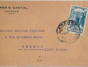 59247 - SPANISH   MOROCCO - POSTAL HISTORY: COVER to ITALY - 1928
