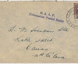 63146 - AUSTRALIA - POSTAL HISTORY - FIELD MAIL:  ROYAL AUSTRALIAN AIR FORCES