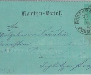 77402 - AUSTRIA Czechoslovakia - POSTAL HISTORY - Stationery Letter from Podmoky