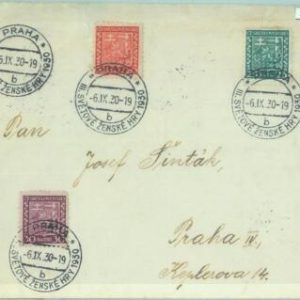 85073 - Czechoslovakia - Postal History - FDC COVER 1930  medicine TUBERCULOSIS