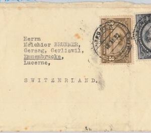 59206 - LIBERIA - POSTAL HISTORY: COVER from HARPER to SWITZERLAND 1932 - PALM