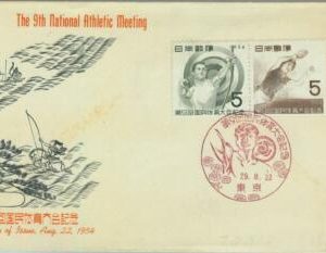 95591 - JAPAN - POSTAL HISTORY -  FDC COVER  : PING PONG 1954