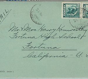 53133 -  VINTAGE POSTCARD - ICELAND Ísland  - Reykjavík NICE!