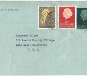 72574 - NETHERLANDS New Guinea - POSTAL HISTORY -  STATIONERY COVER to USA  1962