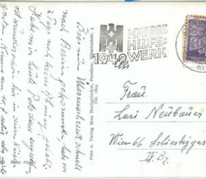71350 - Czechoslovakia  POSTAL HISTORY - POSTCARD with Czek stamp from GERMANY