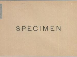 82079 - NETHERLANDS - Postal History - STATIONERY COVER  # 5 - SPECIMEN