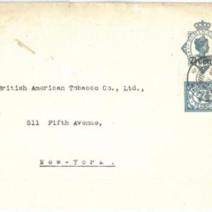72577 - NETHERLANDS Suriname  - POSTAL HISTORY -  STATIONERY COVER  Michel # 3