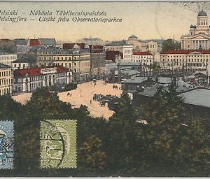 53085 -  VINTAGE POSTCARD - Suomi FINLAND - Helsinki 1924
