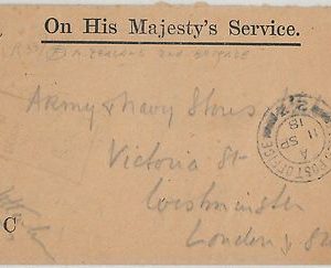 63148 -  NEW ZEALAND - POSTAL HISTORY - FIELD MAIL: Troops in North France 1918