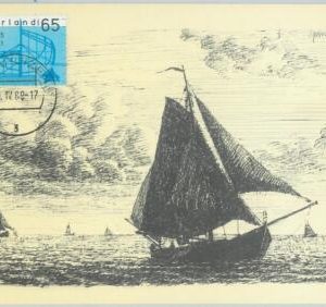 81345 - NETHERLANDS - Postal History - MAXIMUM CARD - BOATS Ships 1989
