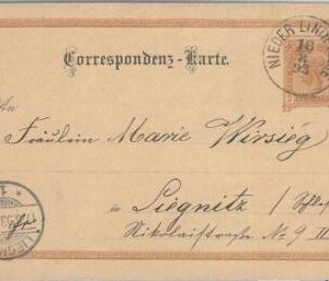 75085 - AUSTRIA Czechoslovakia - POSTAL HISTORY - Stationery from Lipová-lázně