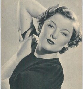 62160 - VINTAGE POSTCARD - CINEMA, Myrna Loy