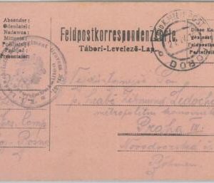 75052 - BOSNIA - POSTAL HISTORY - FIELD MAIL Feldpost CARD - WWI  1916
