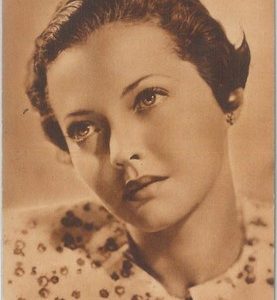 78901 VINTAGE POSTCARD - CINEMA: Silvia Sydney