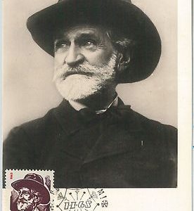 63665 -  RUSSIA USSR - POSTAL HISTORY: MAXIMUM CARD 1968 - MUSIC Verdi