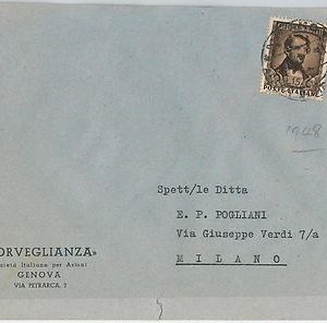 59778 -  ITALY - POSTAL HISTORY:  COVER  1948 -  MUSIC: Donizetti