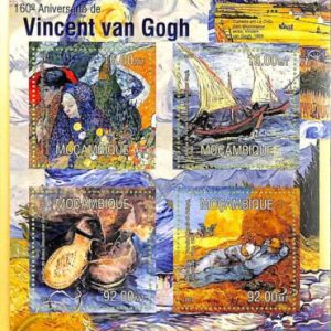 A8277 - MOCAMBIQUE - Stamp Sheet -2013 ART Vincent van Gogh