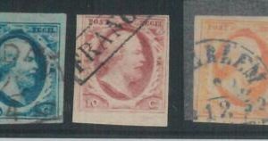 78359 -  NETHERLANDS - STAMPS Set -  YVERT #  1/3  Very Fine  USED