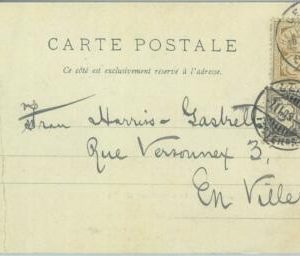 89116 - SWITZERLAND - POSTAL HISTORY - # 58B + 59B on POSTCARD local mail 1903