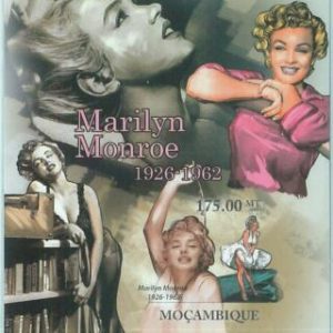 M1449 - MOZAMBIQUE, ERROR, 2011 IMPERF SHEET: Marilyn Monroe, Cinema