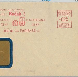 63219  - FRANCE - POSTAL HISTORY - RED MECHANICAL POSTMARK on COVER: PHOTOGRAPHY