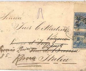ai2727 - ARGENTINA - Postal History -  Cover to ITALY 1930